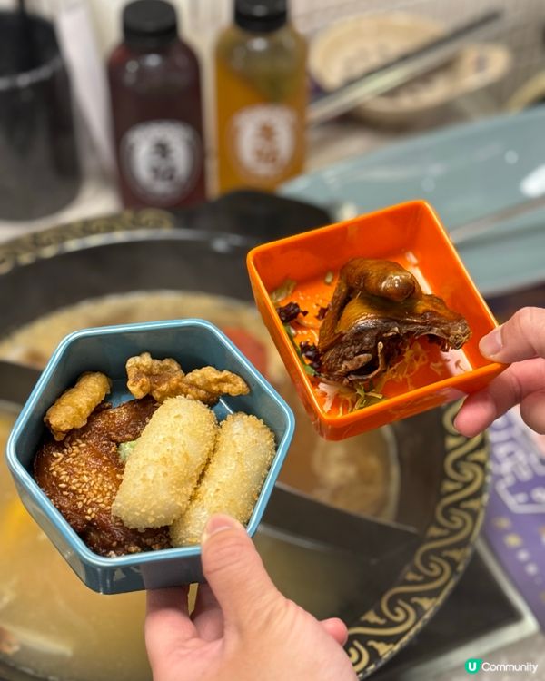 銅鑼灣火鍋放題🔥 牛站極黑和牛片套餐！甜品超多選擇！