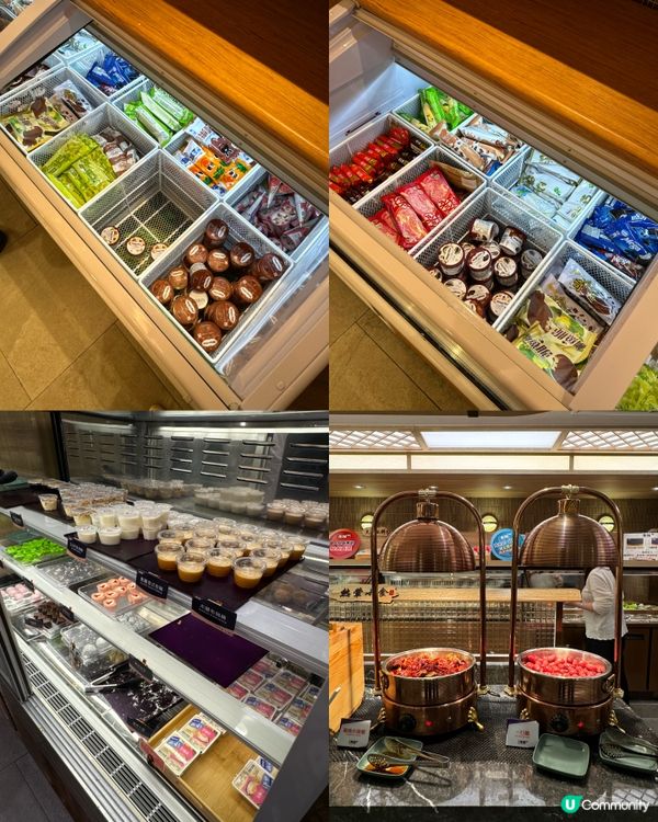 銅鑼灣火鍋放題🔥 牛站極黑和牛片套餐！甜品超多選擇！