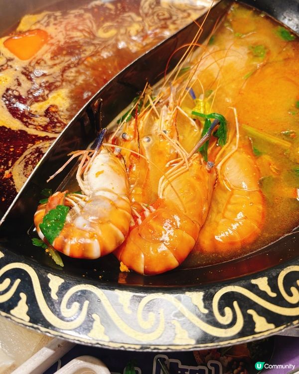 大頭蝦任食火鍋放題‼️🦐
