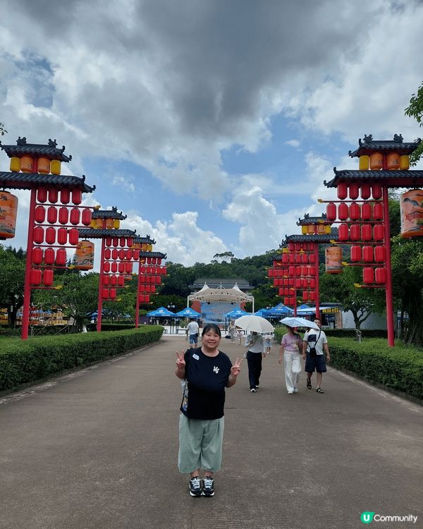 係中山影視城影的，天空好靚