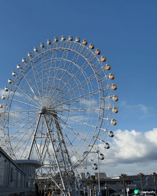 日本打卡熱點，大阪臨空城地標摩天輪，心齋橋必打卡位置除了固力...
