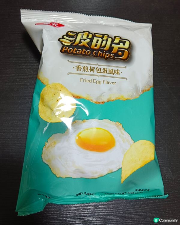 台灣華元波的多荷包蛋味薯片