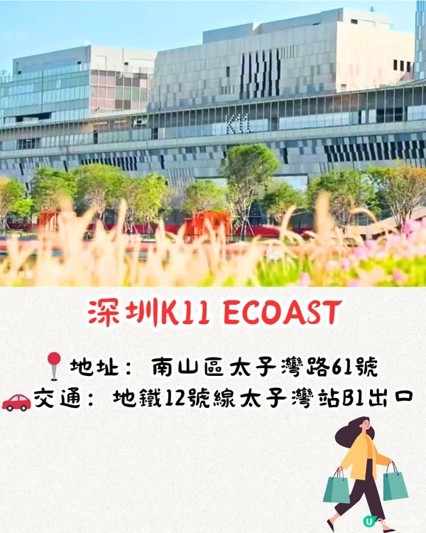 全新深圳商場K11 ECOAST食玩買攻略🛍️270°海景餐廳/3大必看展覽‼️