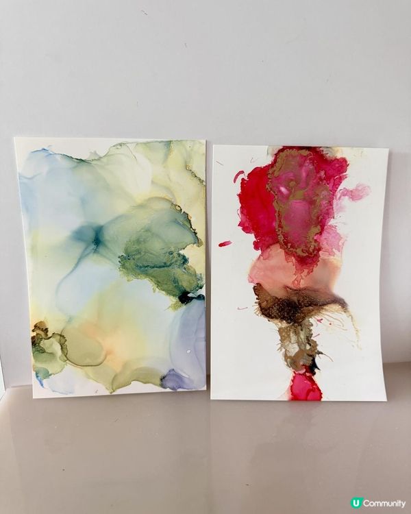 🎨《酒精墨水畫》親子藝術體驗工作坊🎨