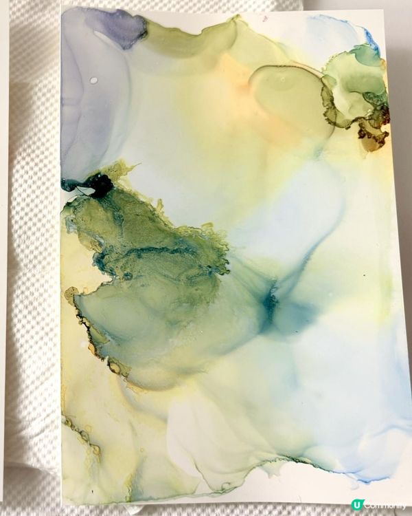 🎨《酒精墨水畫》親子藝術體驗工作坊🎨