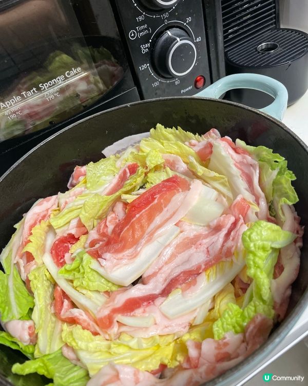 🍲 北海道夢之豚旺菜鍋，暖笠笠好滿足！😋