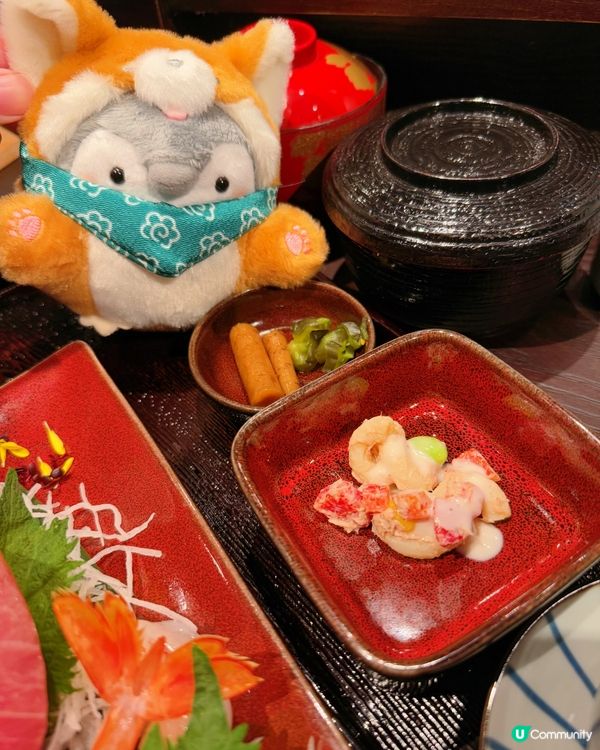 刺身定食超高質❤️