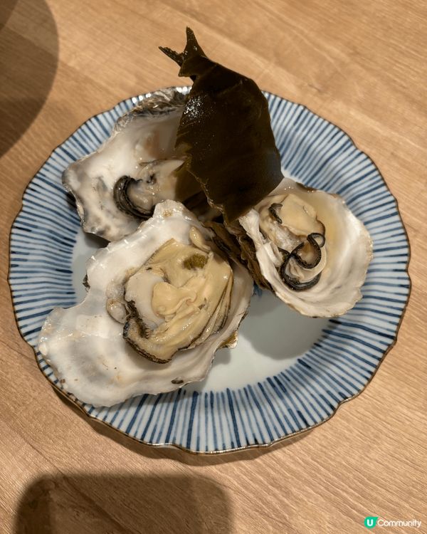 仙台生熟生蠔，鮮嫩滑潤，熟蠔則香濃多汁，每一口都是海洋的饋贈...