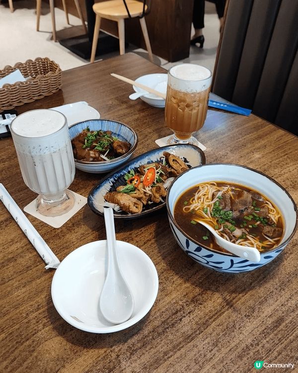 午餐@春水堂,鐵觀音珍珠奶茶超好飲👍