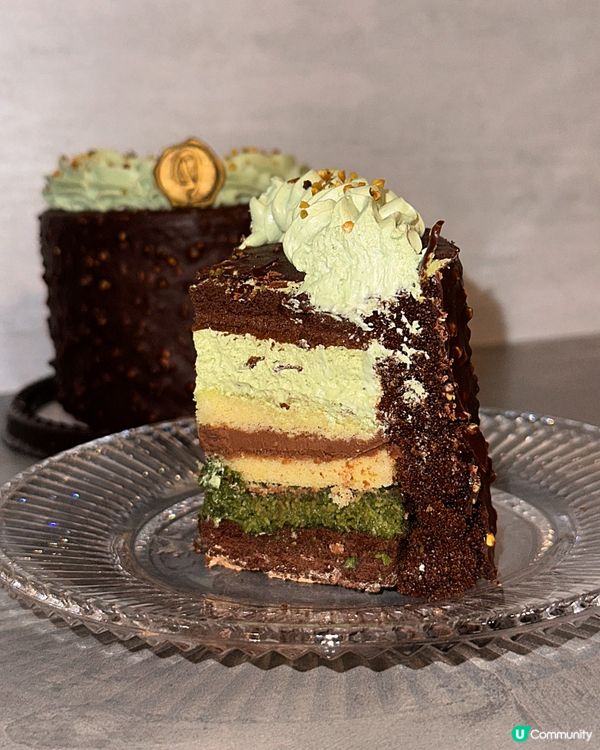 全城熱爆杜拜朱古力開心果蛋糕💚🍫