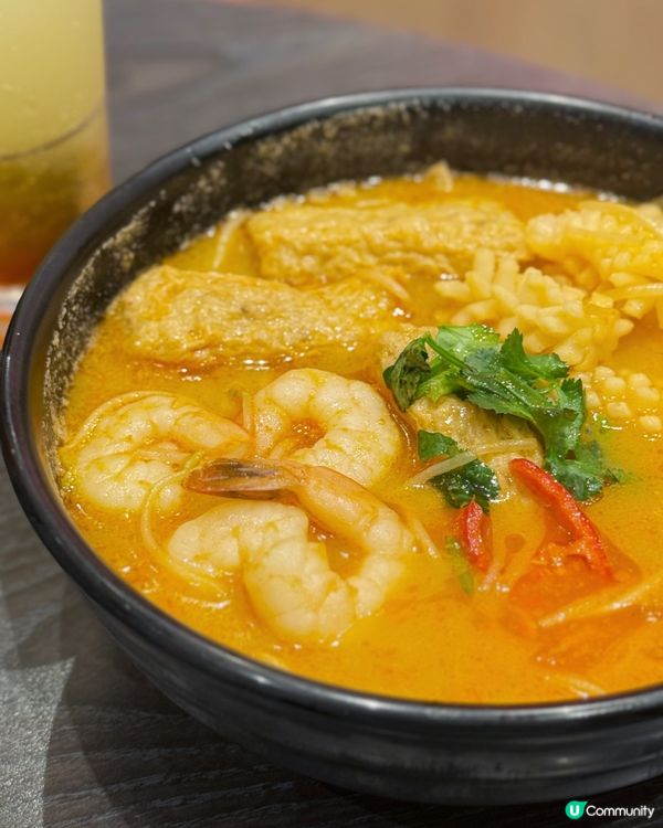 譚仔三哥新嘢食🦐  
魷魚花蝦湯米線，鮮甜爆汁！🤤