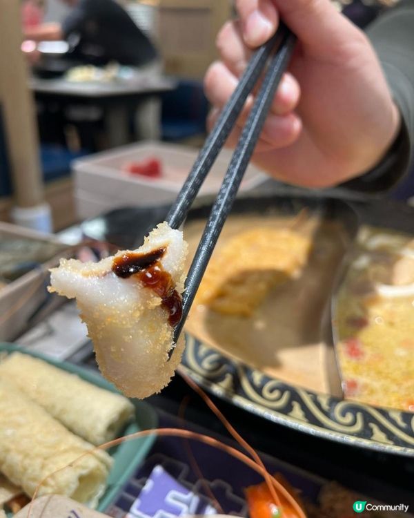 大頭蝦任食火鍋店