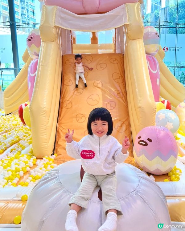 蛋黃哥充氣派對💛荃新天地甜品盛宴！