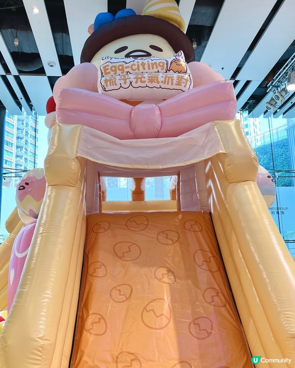 蛋黃哥充氣派對💛荃新天地甜品盛宴！
