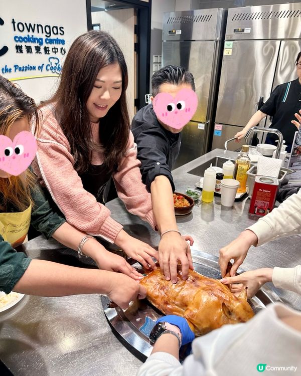 去Towngas學煮餸❤️葡式原隻乳豬同葡萄牙蕃茄飯😍