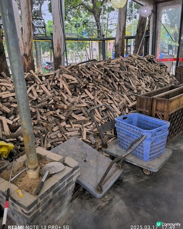 八畝八土灶農莊很有風味