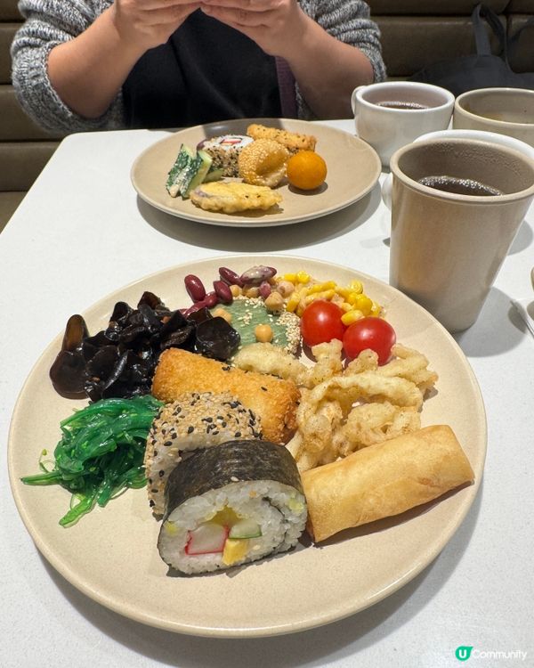 假日找素🥗素食點心放題🥟🍡🍮🍵超多款‼️