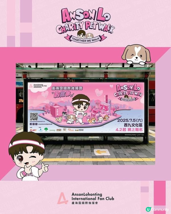 Anson Lo Charity Pet Walk