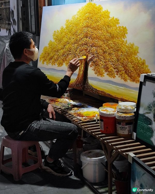 😂扮文青去大分油畫村走走😂