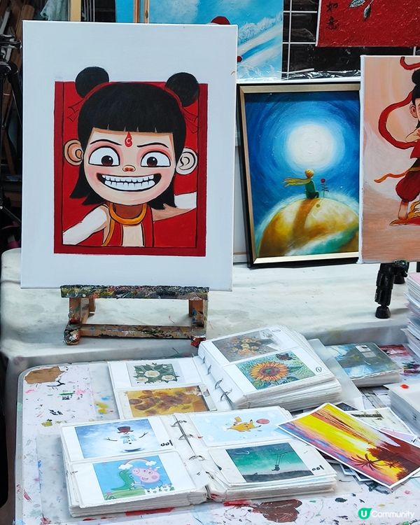 😂扮文青去大分油畫村走走😂