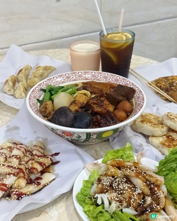 火炭街坊小店 車仔麵明星麵🤩 