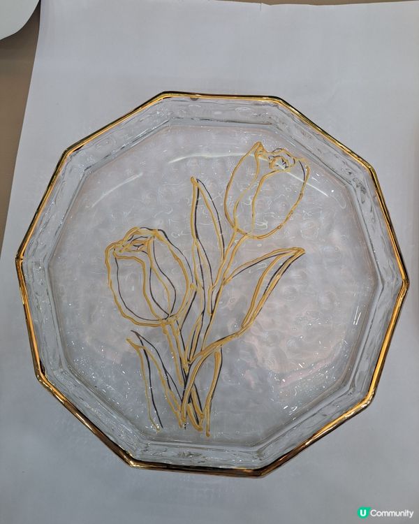 #親子彩繪玻璃盤工作坊🎨，2小時玩出創意