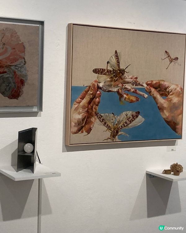 藝術中心的展出 作品應有盡有