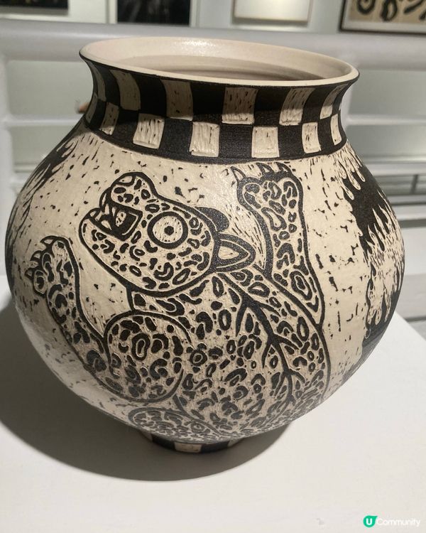 藝術中心的展出 作品應有盡有