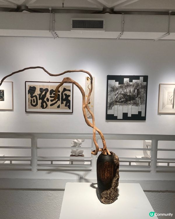 藝術中心的展出 作品應有盡有