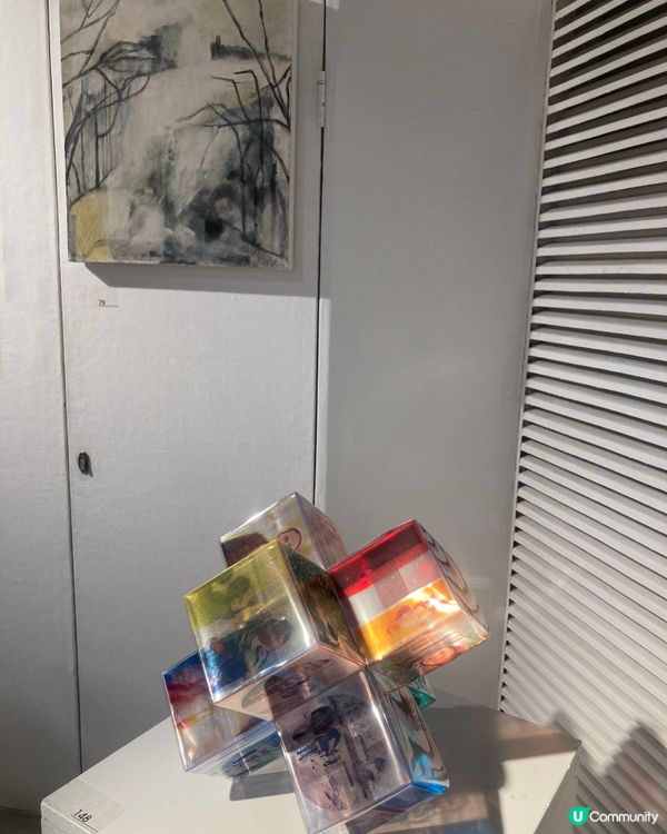 藝術中心的展出 作品應有盡有