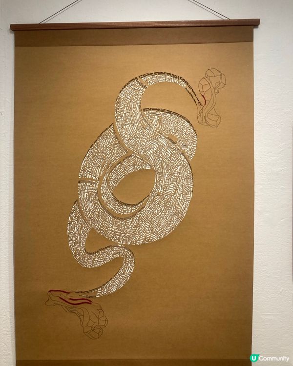 藝術中心的展出 作品應有盡有