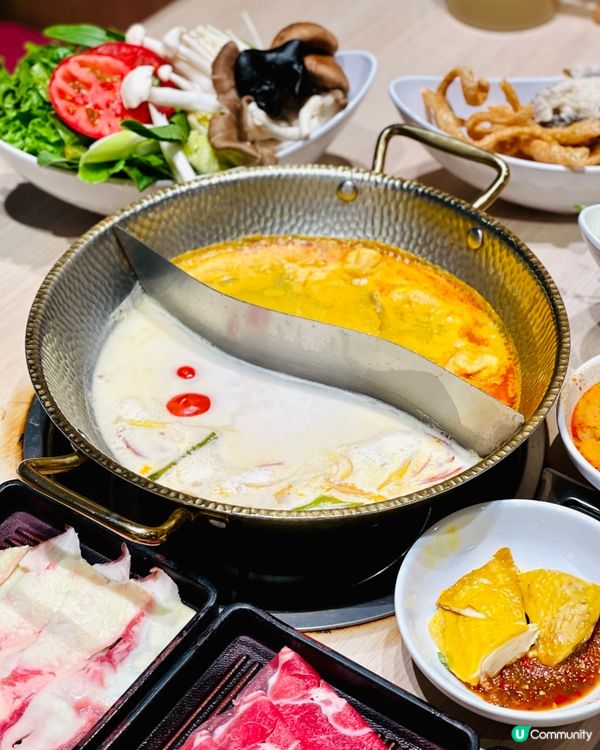 旺角𓎏ෆ.ᐟ充滿泰式風情的火鍋放題𓈒