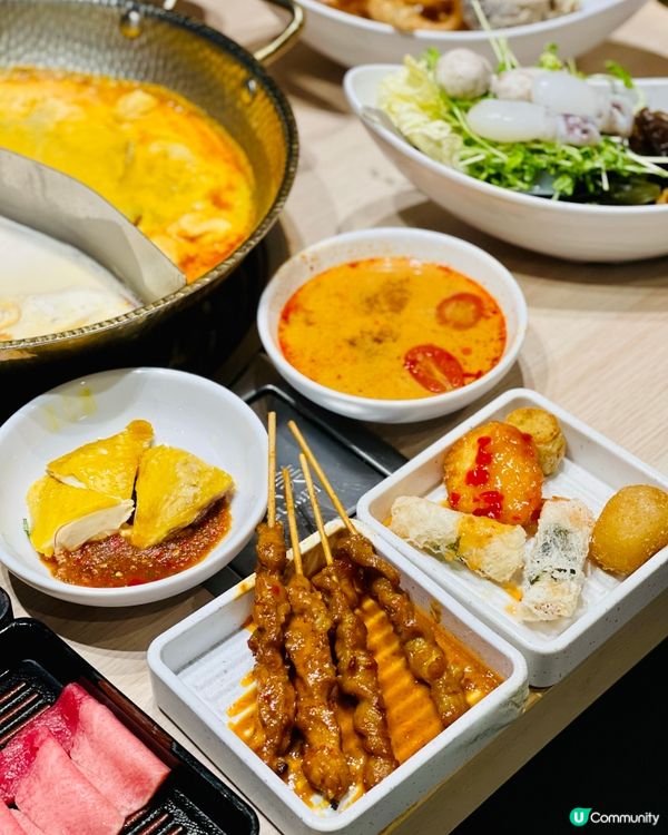 旺角𓎏ෆ.ᐟ充滿泰式風情的火鍋放題𓈒