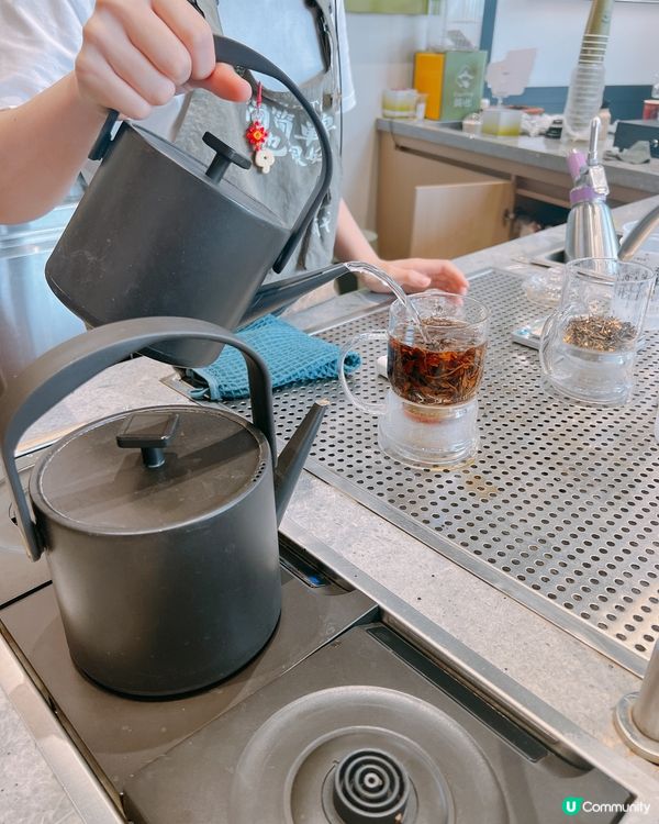 珠海日月貝寶藏茶飲店！簡也鹽萃紅袍＋金獎奶茶必喝🌟🤤