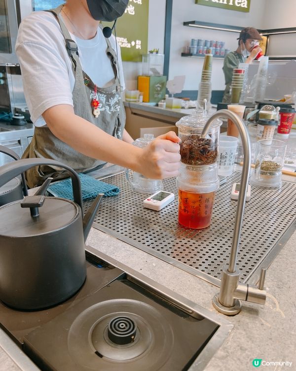 珠海日月貝寶藏茶飲店！簡也鹽萃紅袍＋金獎奶茶必喝🌟🤤