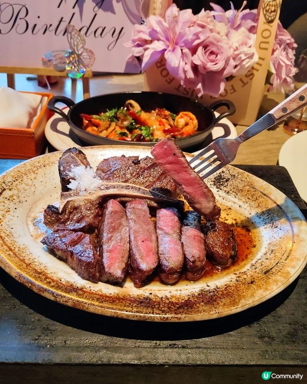 深圳牛排家。夢幻生日晚餐