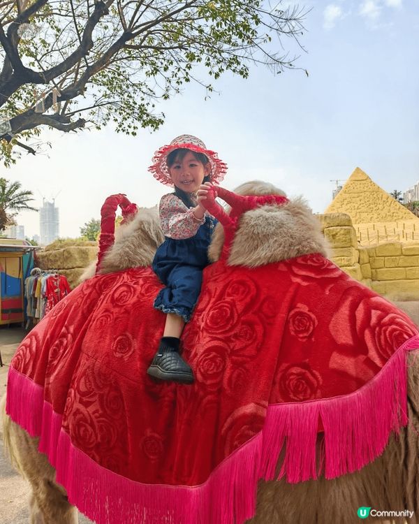 第一次帶女女去深圳世界之窗玩，對上一次去應該係2-30年前我...