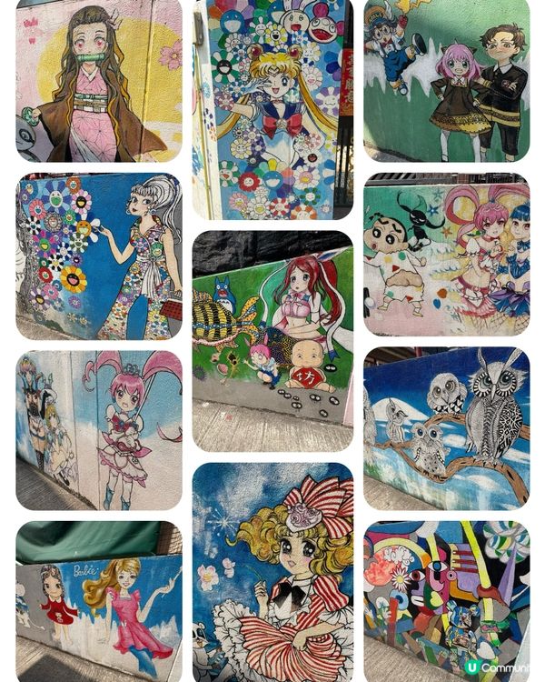 ## 藍地大街壁畫打卡📸  超靚😍