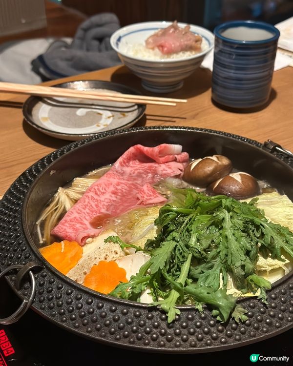 🇭🇰 尖沙咀壽喜燒天花板 和牛入口即溶