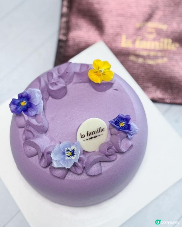 La Famille大甲香芋黑糖麻糬口味蛋糕 融化全家人味蕾