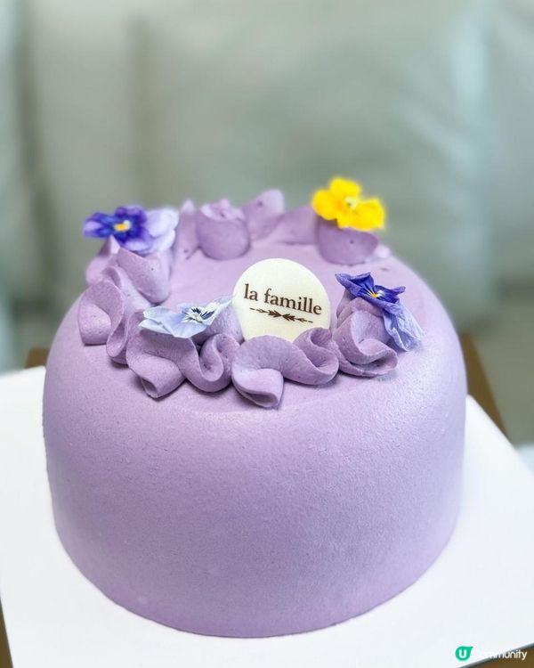 La Famille大甲香芋黑糖麻糬口味蛋糕 融化全家人味蕾