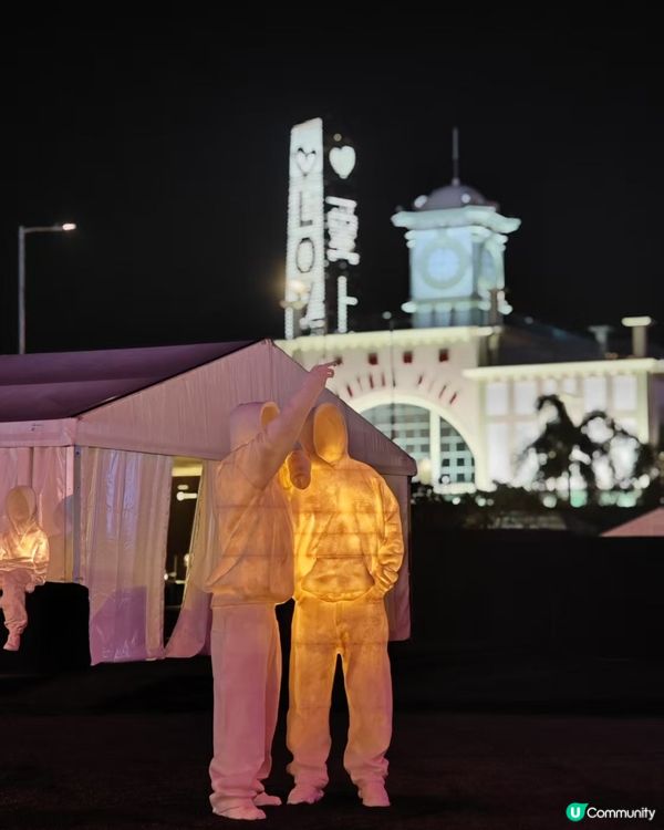 黃玉龍 x《UPWARD》原創藝術展覽登陸中環海濱,白天的連...