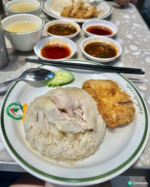 西九匯水門雞飯😋抵食雙拼只需$64！仲包埋餐湯、嘢飲🤤