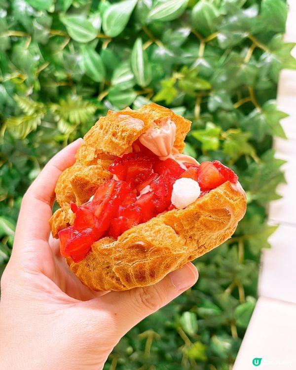 🎏IKEA士多啤梨甜品系列登場🍓今次食煙韌麻糬泡芙‼️