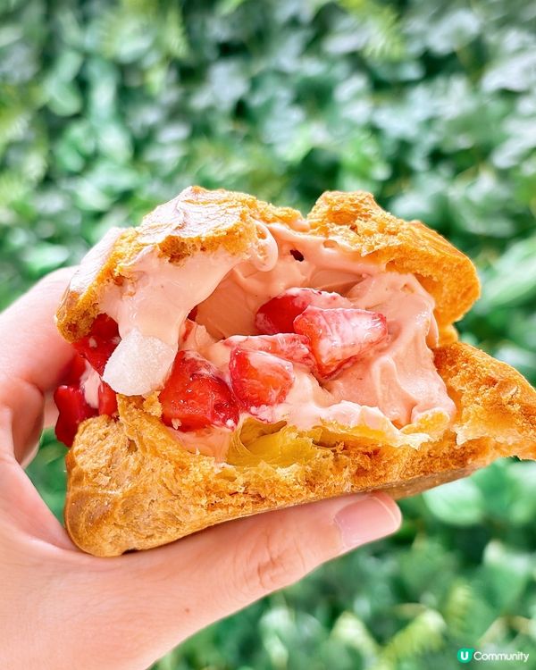 🎏IKEA士多啤梨甜品系列登場🍓今次食煙韌麻糬泡芙‼️