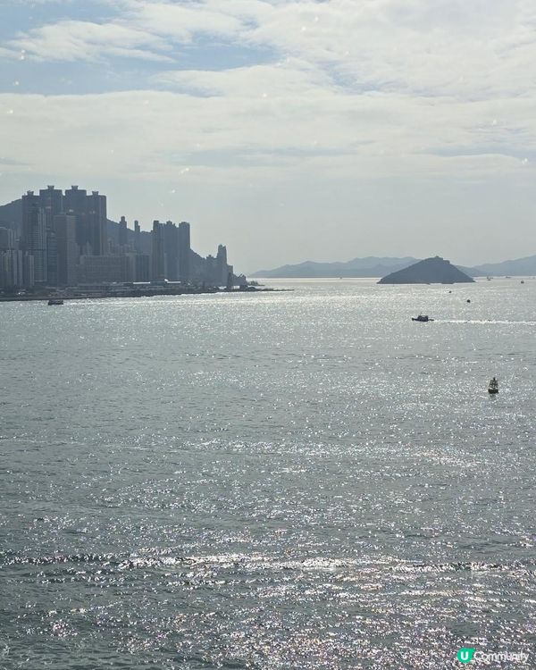 望住270度維港靚景食中菜😍