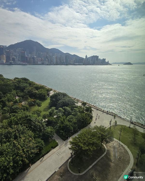 望住270度維港靚景食中菜😍