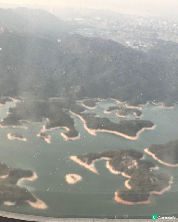 福岡回程機上美景