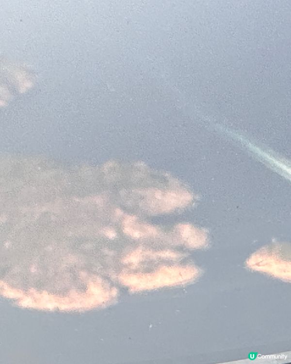 福岡回程機上美景