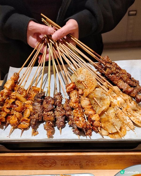 《新鮮現切現串燒烤就是「鮮」》